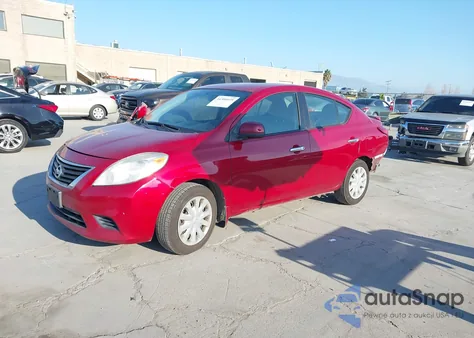 2014 Nissan Versa 1.6 Sv from USA, damaged, VIN 3N1CN7AP4EL876473